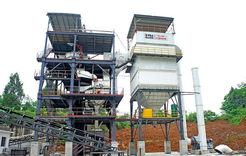 干法制砂樓，砂子品質(zhì)好及配優(yōu)