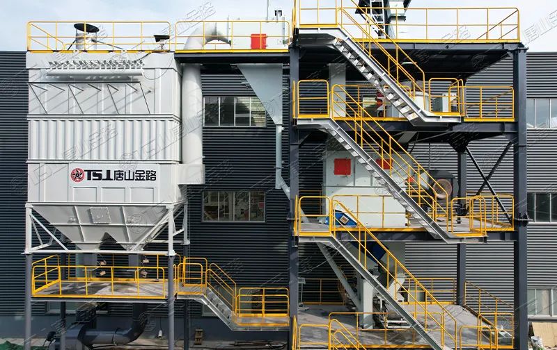 浙江干法制砂樓項目安裝飛快，馬上完工！